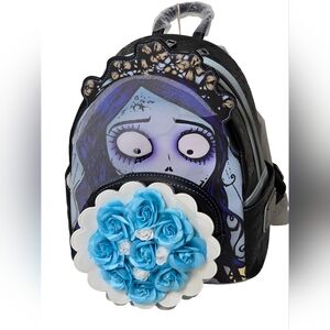 Loungefly The Corpse Bride Emily Bouquet Mini Backpack Nwt
